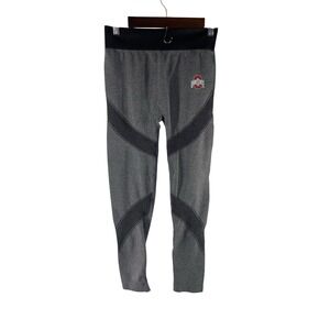 Juniors  Junior by G_2 Ohio State Buckeyes Leggings Gray and Black Size Large